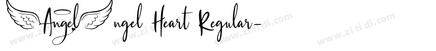 Angel Heart Regular字体转换